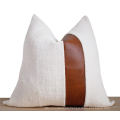 New style faux fur leather cushion cover